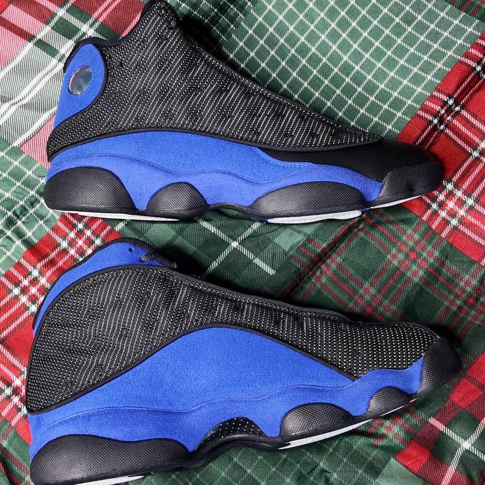 Air Jordan / men's size 8.5 / Black, Royal blue